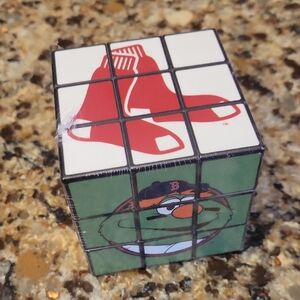 Boston Red Sox Themed 3x3 Puzzle Cube - Green and White NIP